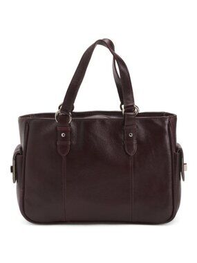 AMERILEATHER Leather Sophisticated Shopper Bag